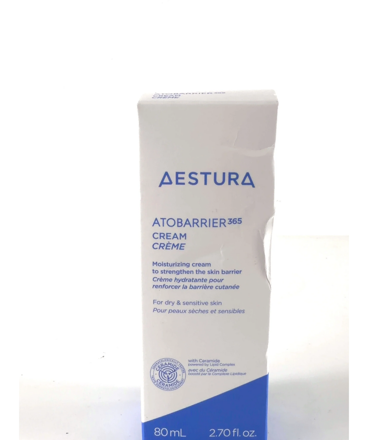 Aestura Atobarrier 365 Cream, size 80ml — label