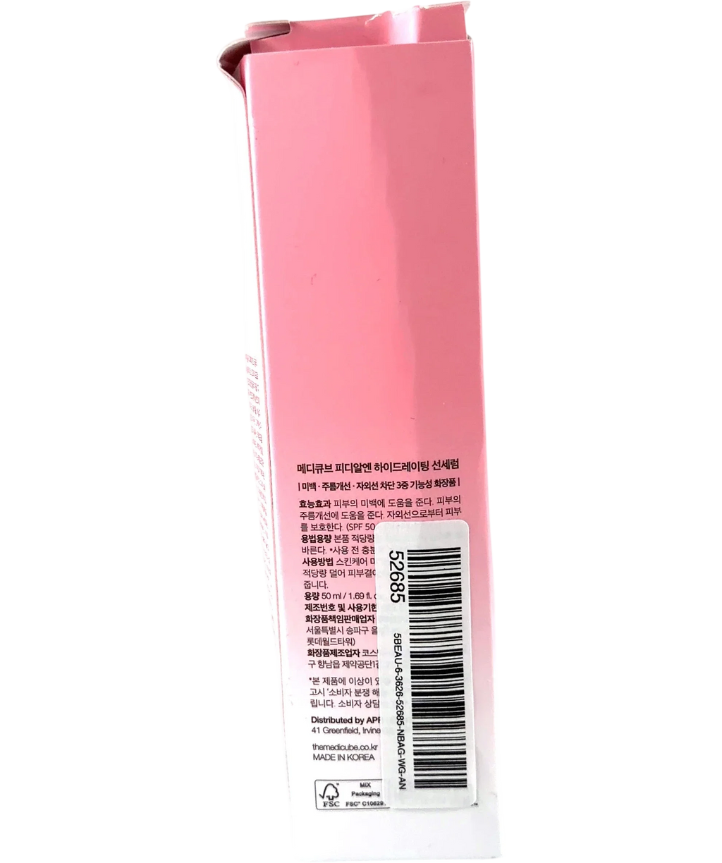Medicube PDRN Hydrating UV Serum SPF 50+ 50ml — Back