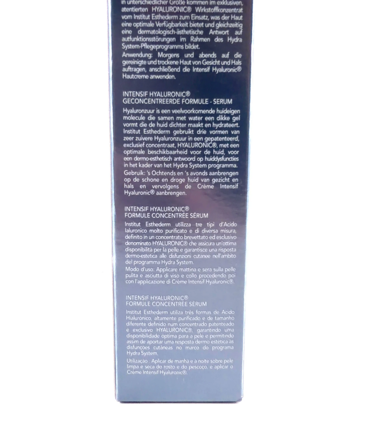 Institut INTENSIF HYALURONIC, size 30ml — fabric detail