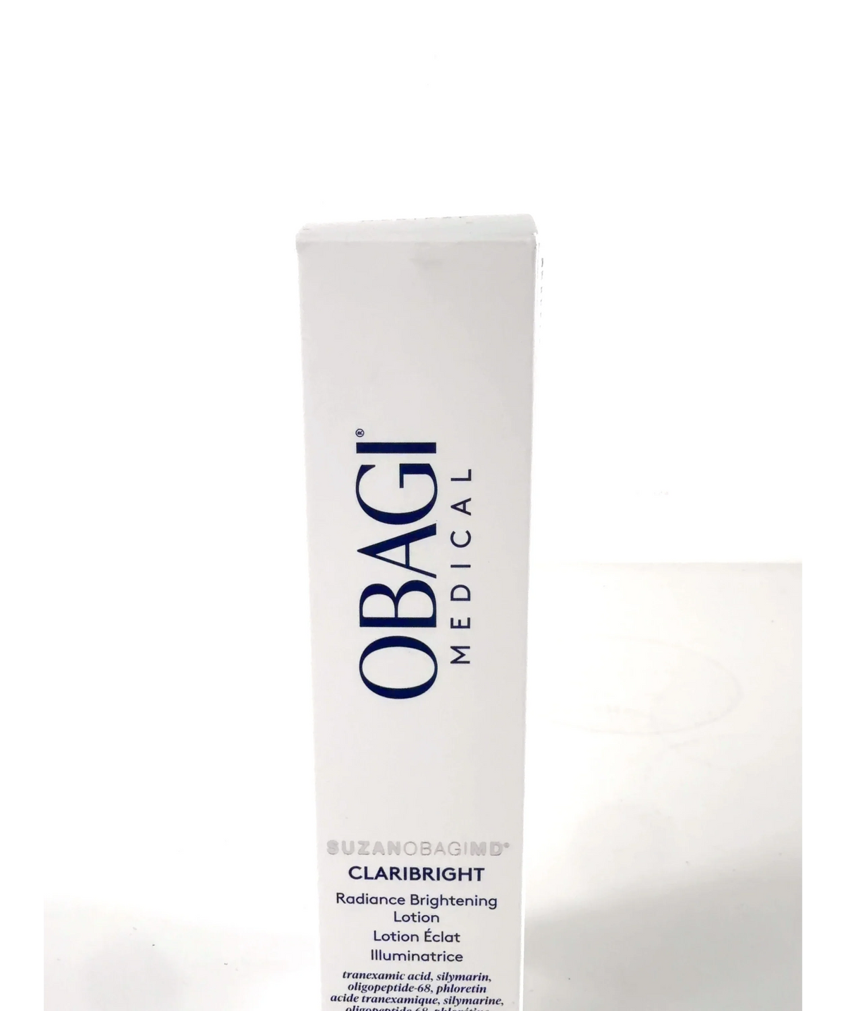 obagi Claribright Radiance Brightening Lotion, size 50ml — label