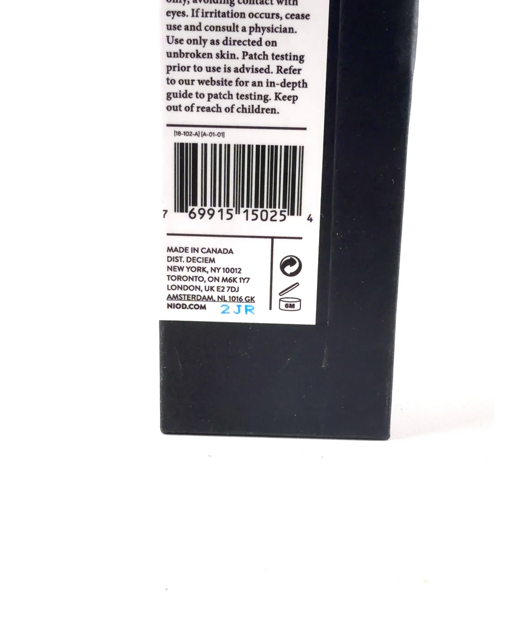 NIOD Ethylated L-Ascorbic Acid 30% Network ELAN 30ml — Batch number or expiry date