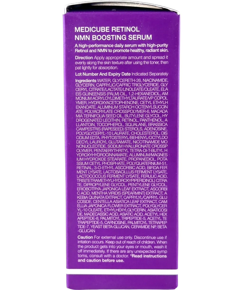 Medicube Retinol NMN Boosting Serum 1.9% 30ml — Back