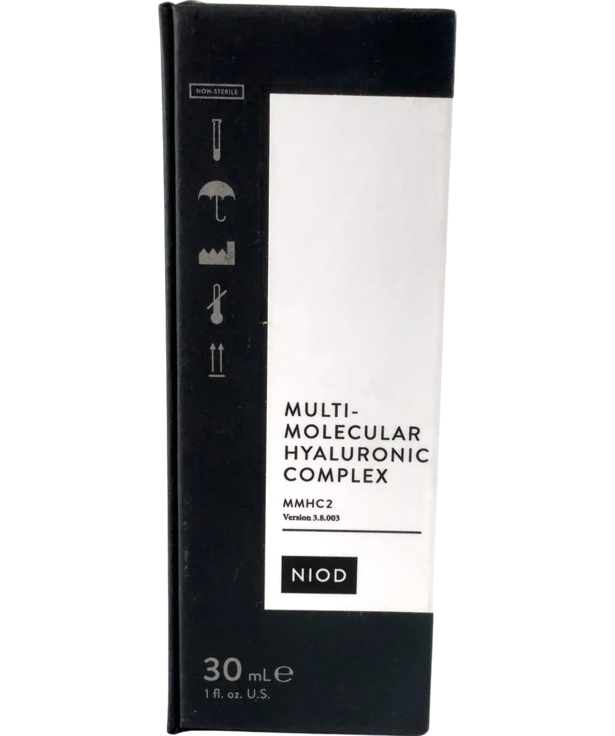NIOD Multi-Molecular Hyaluronic Complex (MMHC2), size 30ml — front