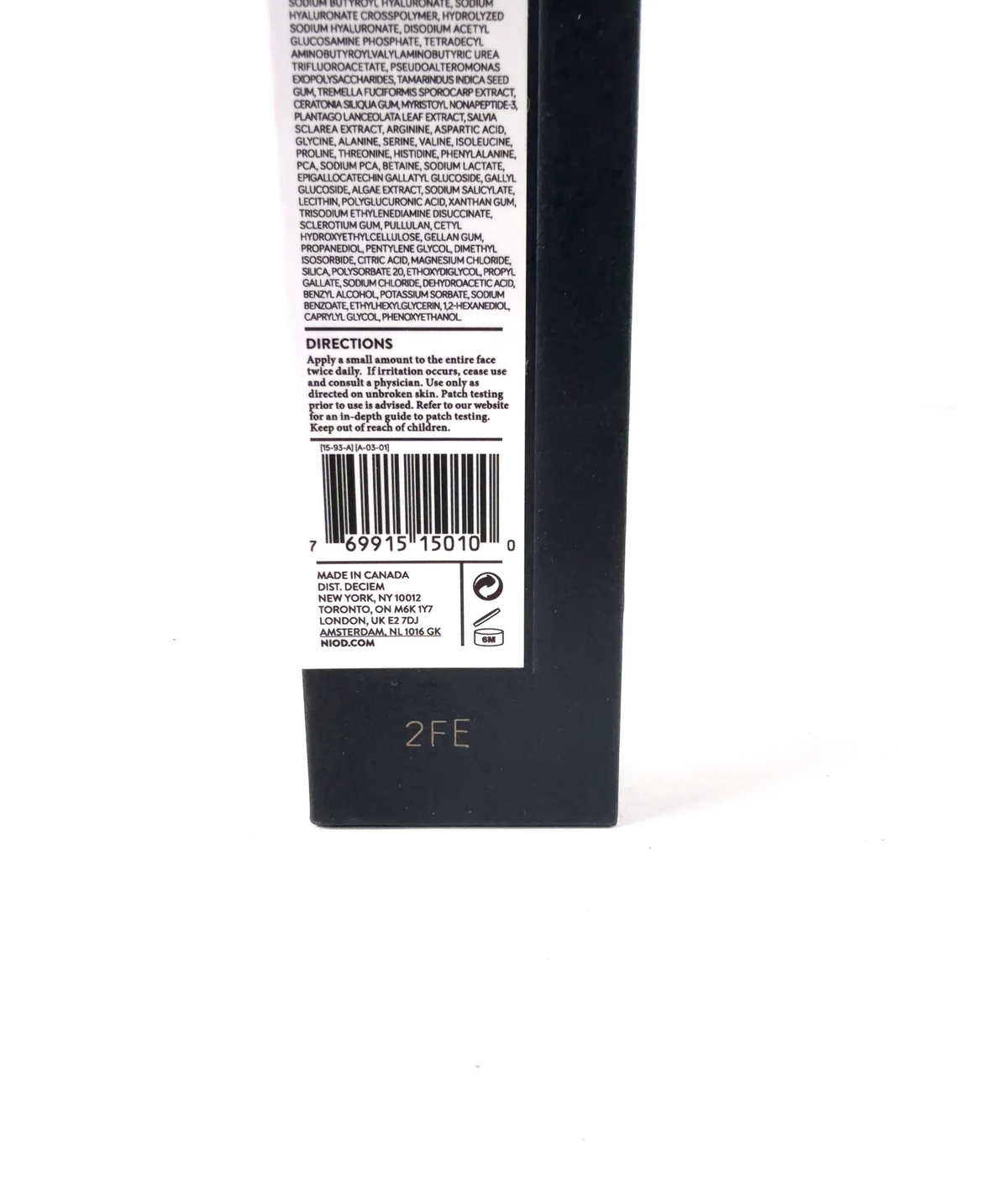 NIOD Multi-Molecular Hyaluronic Complex (MMHC2), size 30ml — detail