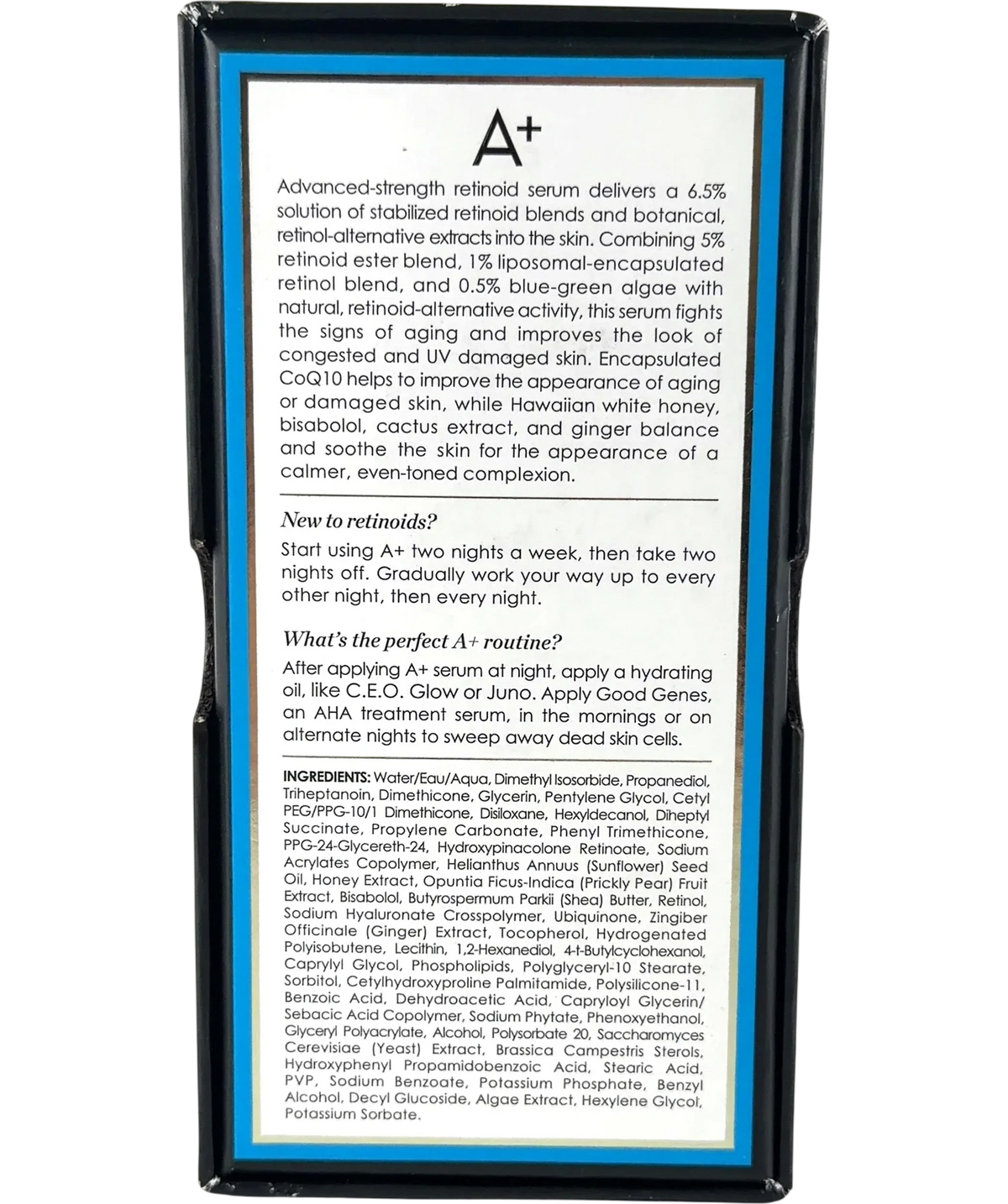Sunday Riley Unday Riley A+ High-dose Retinoid Serum 30ml 30ml — Back