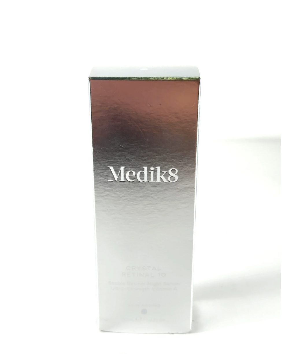 medik8 Crystal Retinal 10, size 30ml — label
