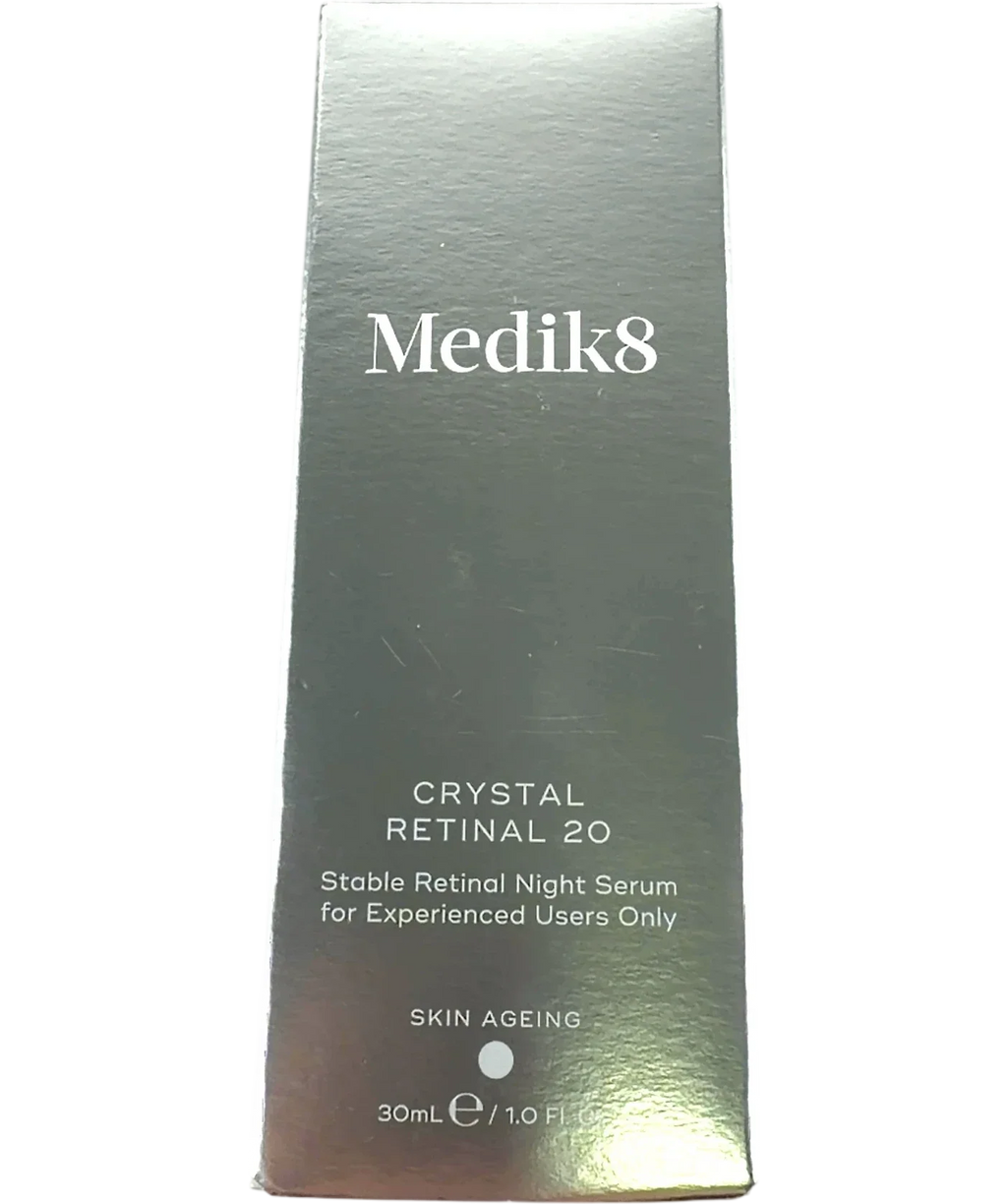 medik8 Crystal Retinal 20 Stable Retinal Night Serum, size 30ml — front