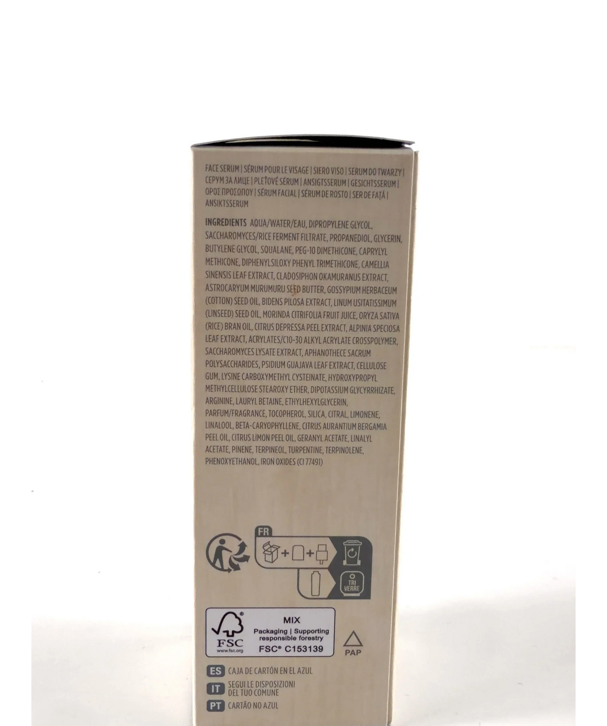 Tatcha The Longevity Serum 30ml — Ingredients