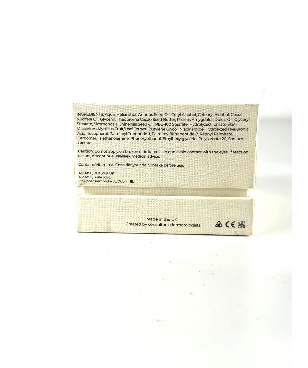 The Skin Diary Night Repair Therapy Cream 50ml — Ingredients