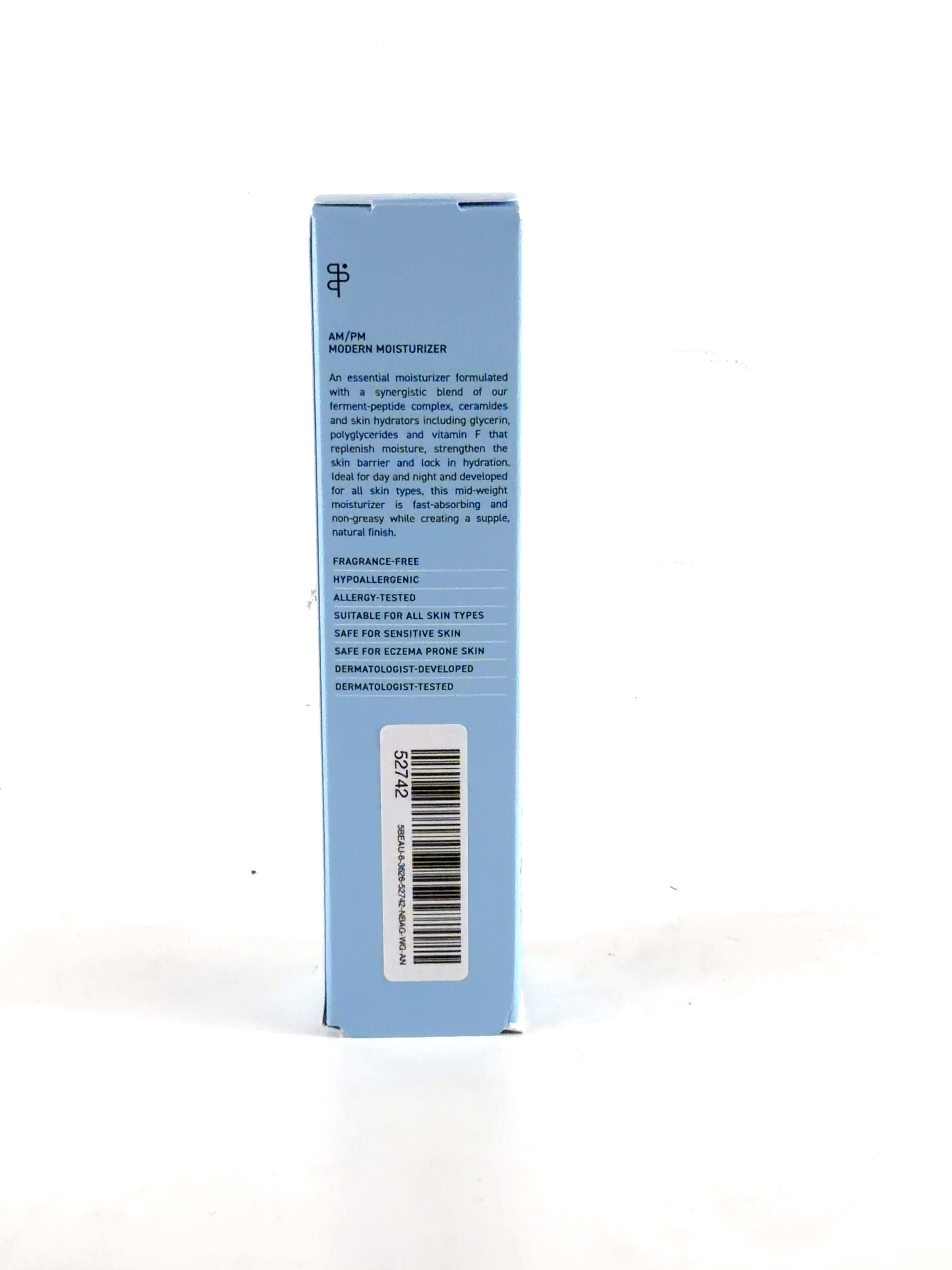 Prequel AM/PM Modern Moisturiser, size 60ml — back