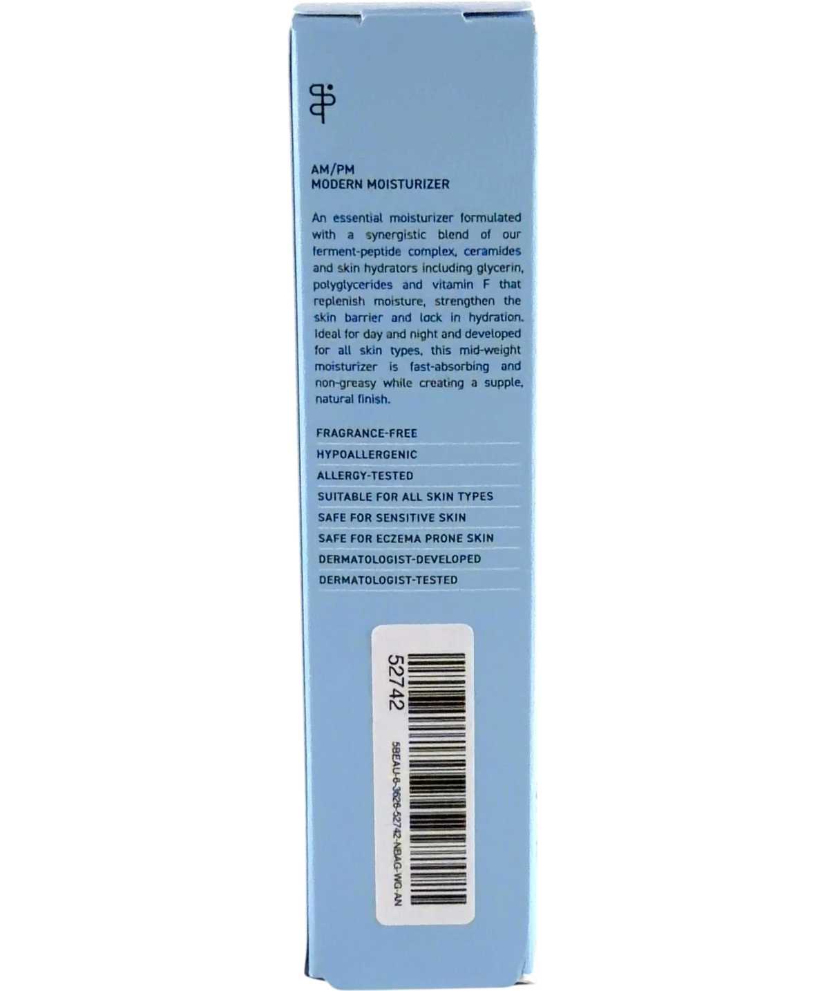Prequel AM/PM Modern Moisturiser 60ml — Back