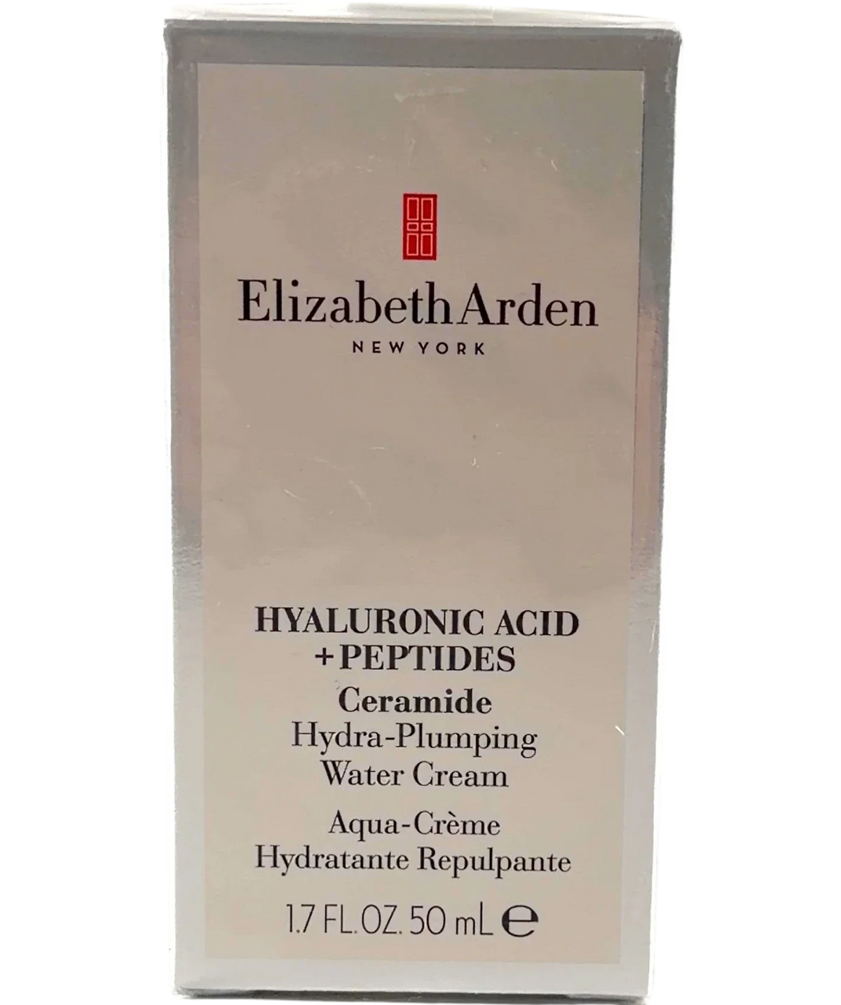 Elizabeth Arden Hyaluronic Acid + Peptides Ceramide Hydra-Plumping Water Cream, size 50ml — front