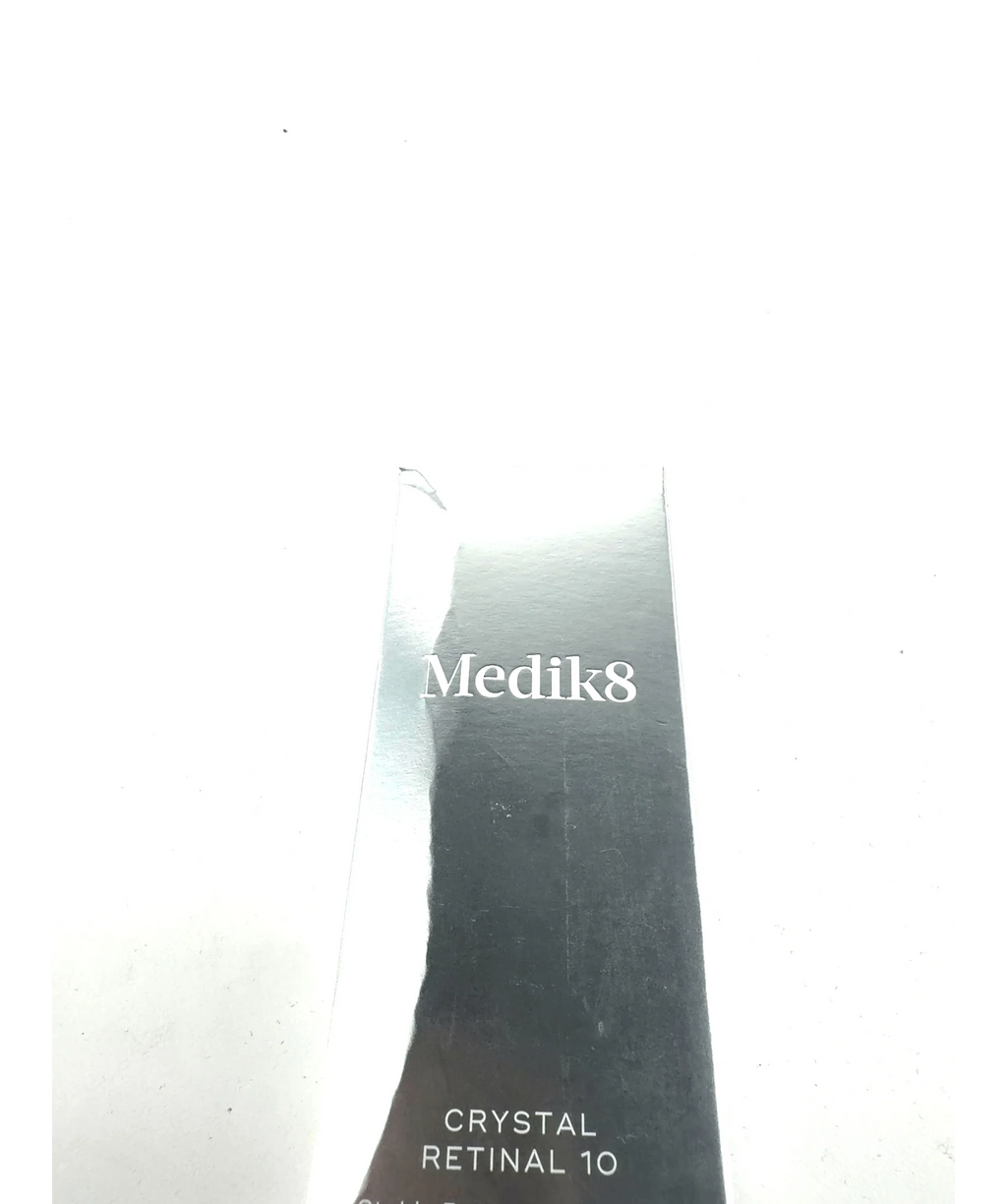 medik8 Crystal Retinal 10 Stable Retinal Night Serum, size 30ml — label