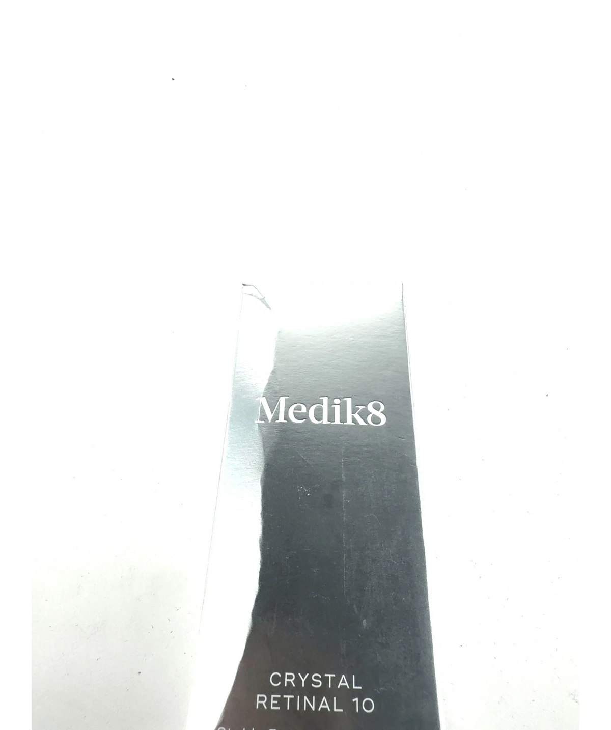 medik8 Crystal Retinal 10 Stable Retinal Night Serum, size 30ml — label
