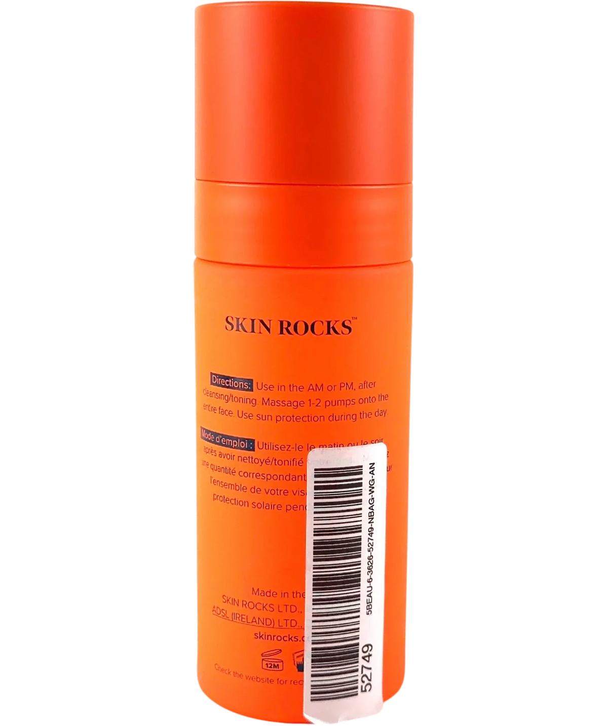 Skin Rocks The Antioxidant Vitamin C Face Serum 30ml — Back