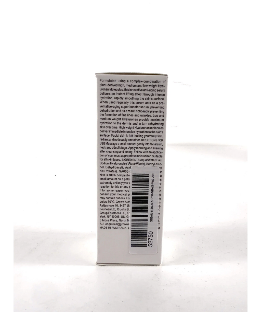 Grown Alchemist Instant Smoothing Serum 25ml — Ingredients