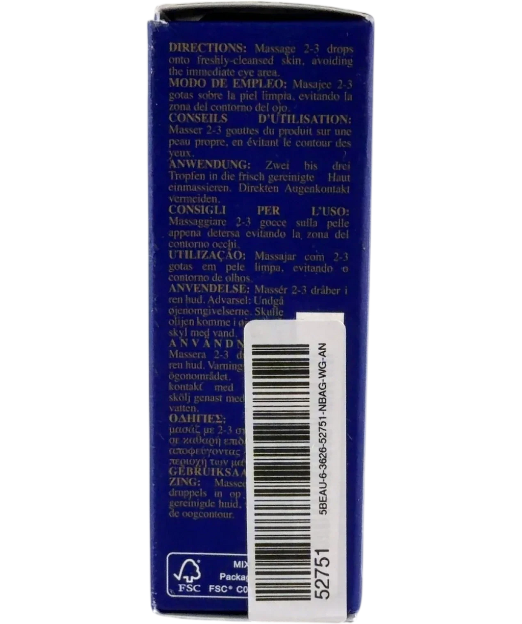 Kiehl's Midnight Recovery Concentrate Blue 30ml — Back