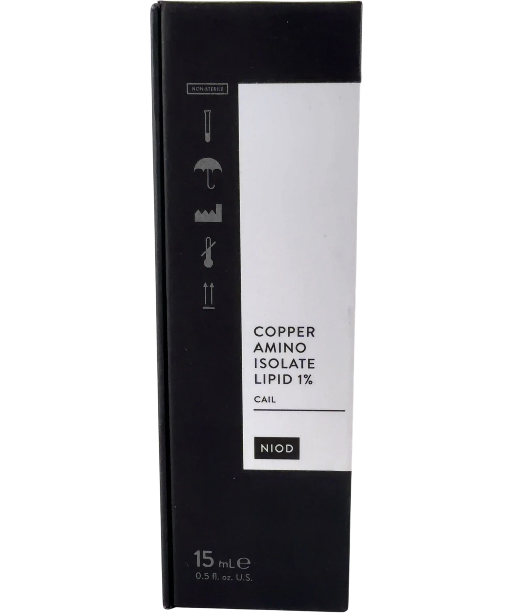 NIOD Copper Amino Isolate Lipid 1% (CAIL 15ml), size 15ml — front