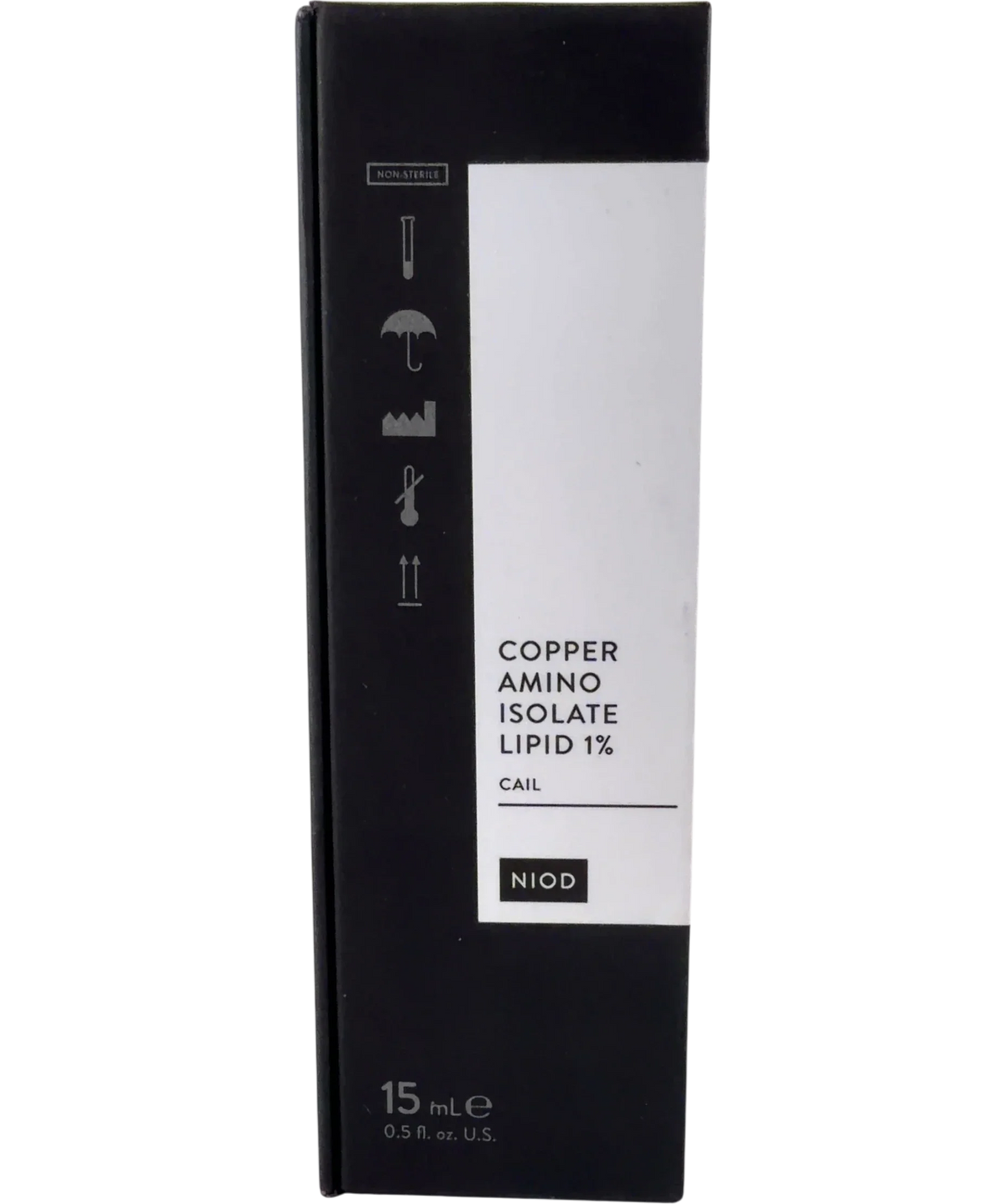 NIOD Copper Amino Isolate Lipid 1% (CAIL 15ml), size 15ml — front