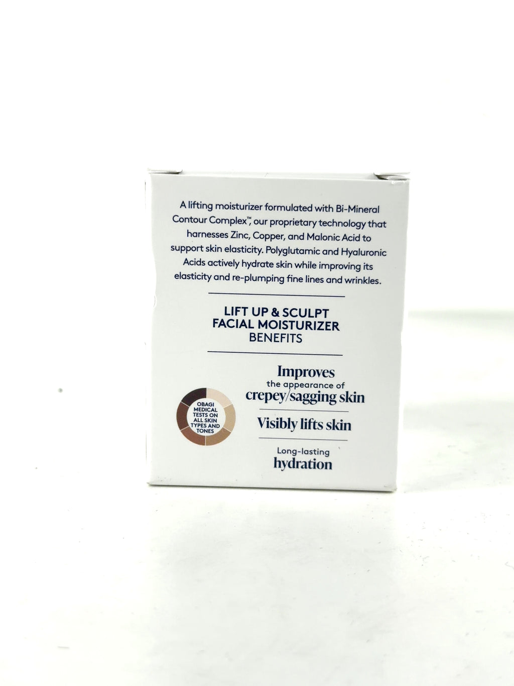 obagi ELASTIderm Lift Up & Sculpt Facial Moisturizer, size 50ml — back
