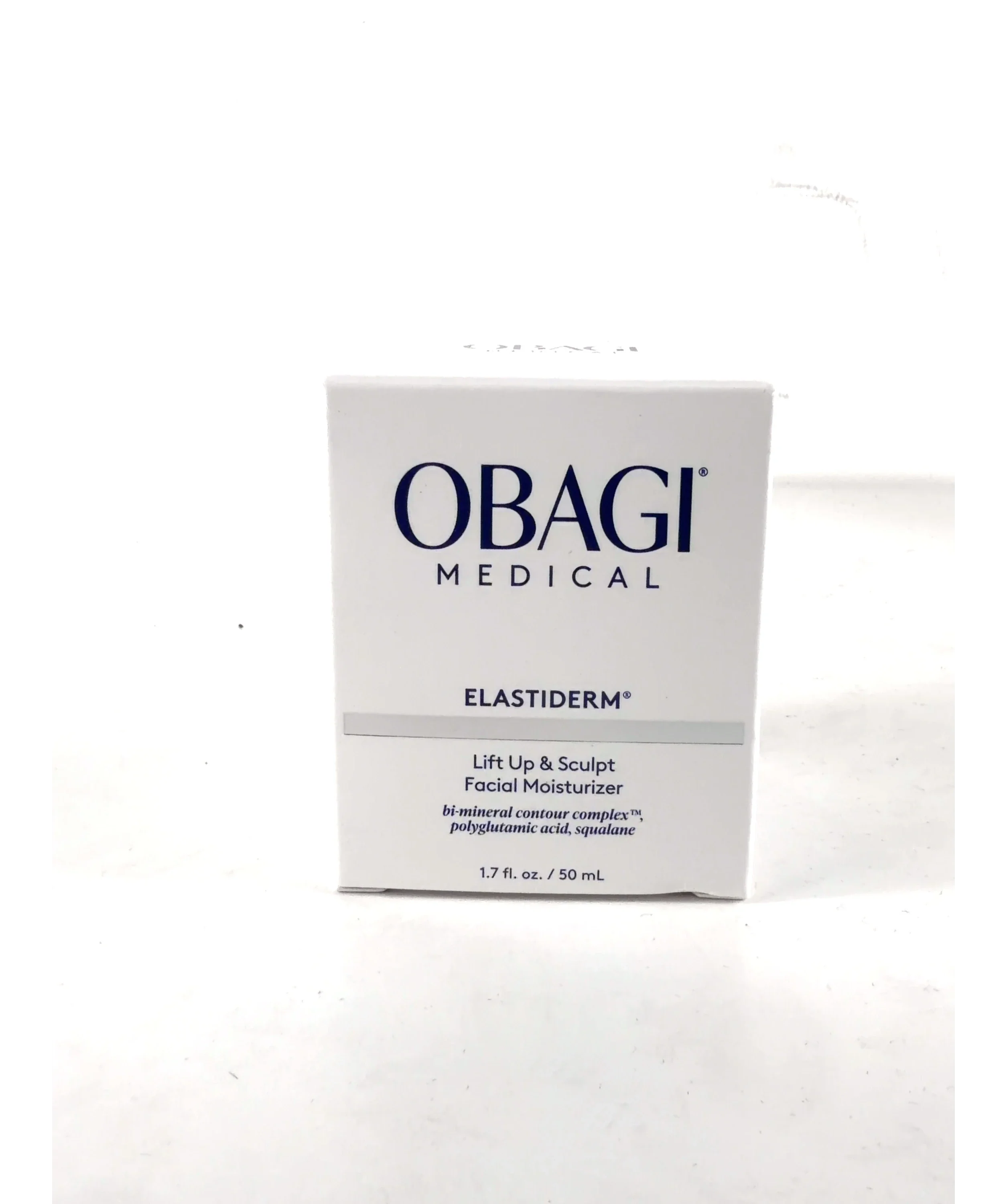 obagi ELASTIderm Lift Up & Sculpt Facial Moisturizer, size 50ml — label