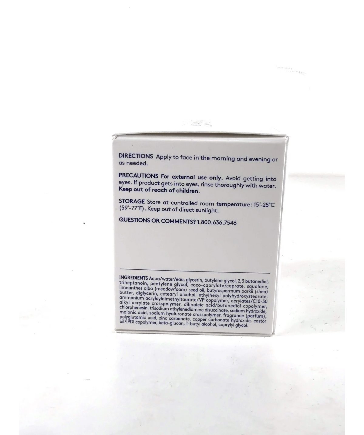 Obagi Medical ELASTIderm Lift Up & Sculpt Facial Moisturizer 50ml — Ingredients
