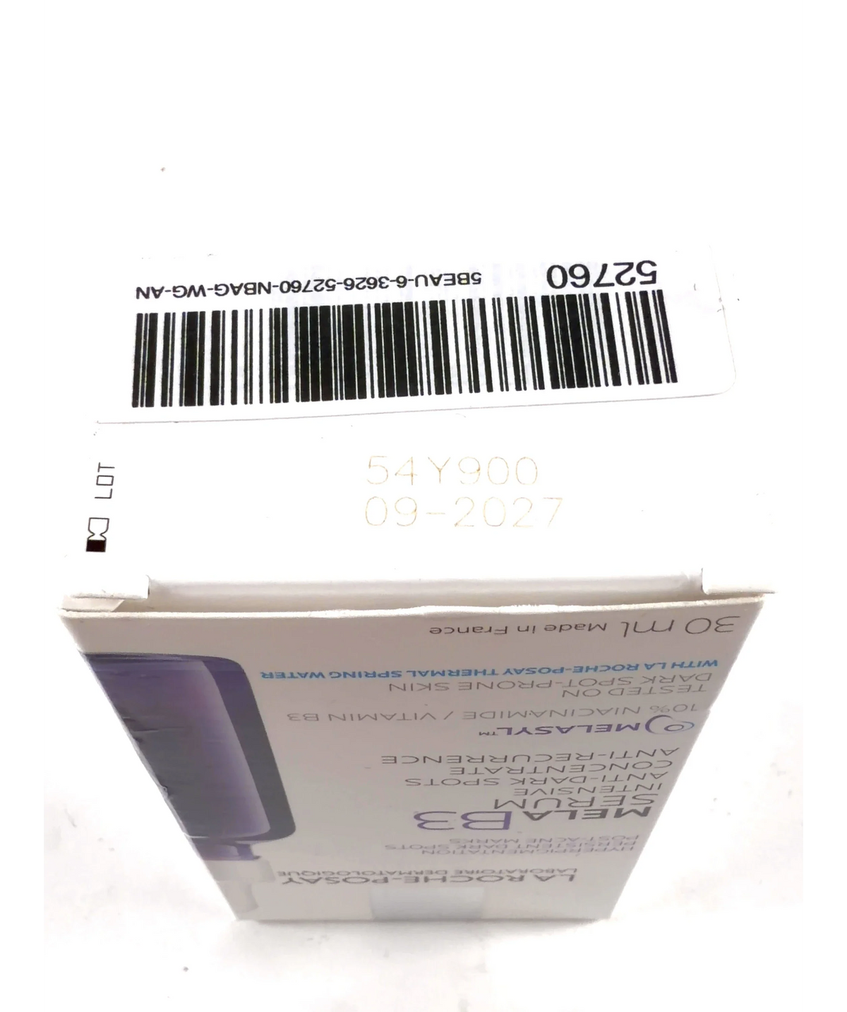 La Roche-Posay Mela B3 Anti-Dark Spot Serum 30ml — Batch number or expiry date