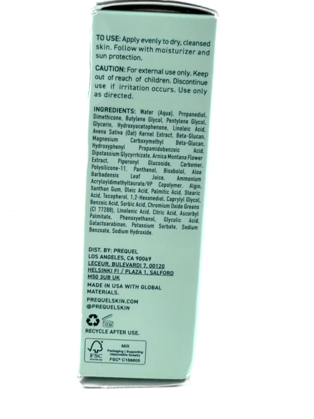 Prequel Prequel Redness Reform Soothing Serum 30ml, size 30ml — fabric detail