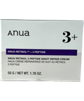 anua Retinol 3 Peptide Night Repair Cream, size 50g — front
