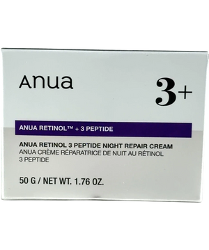 Anua Retinol 3 Peptide Night Repair Cream 50g