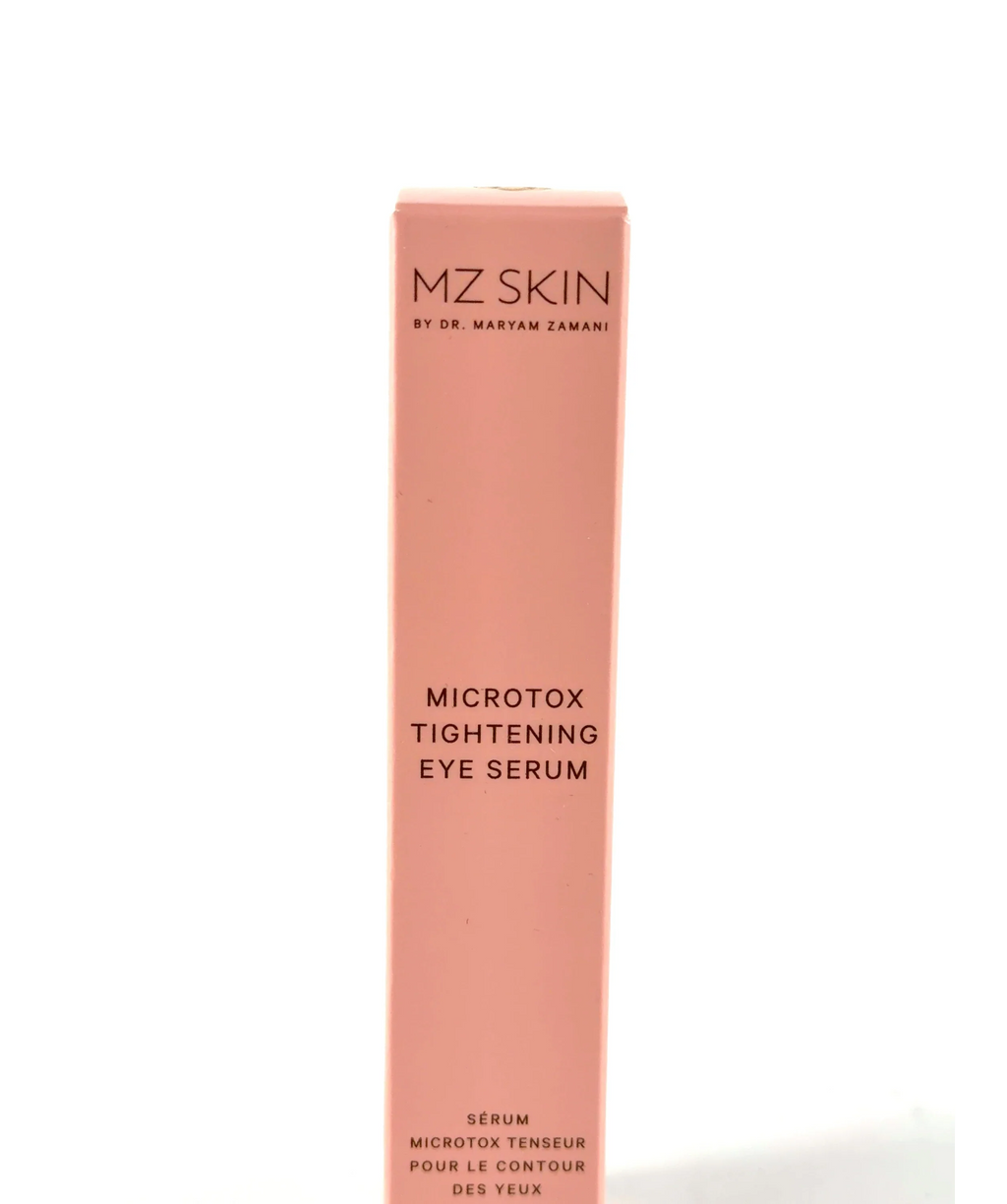 MZ Skin Shade, size 15ml — label