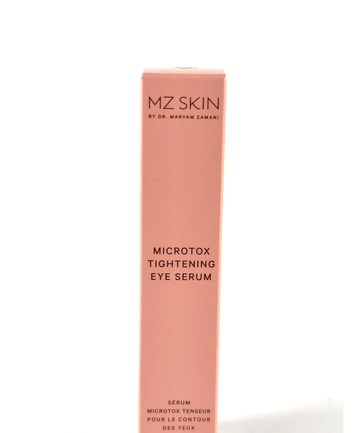 MZ Skin Shade, size 15ml — label