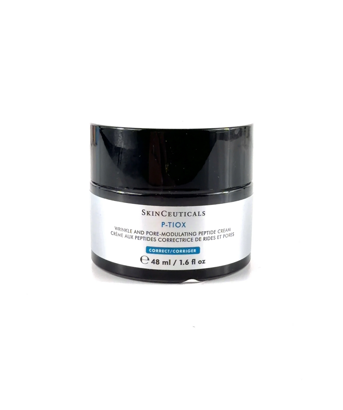 skinceuticals P-TIOX Wrinkle and Pore-Modulating Peptide Cream, size 48ml — label