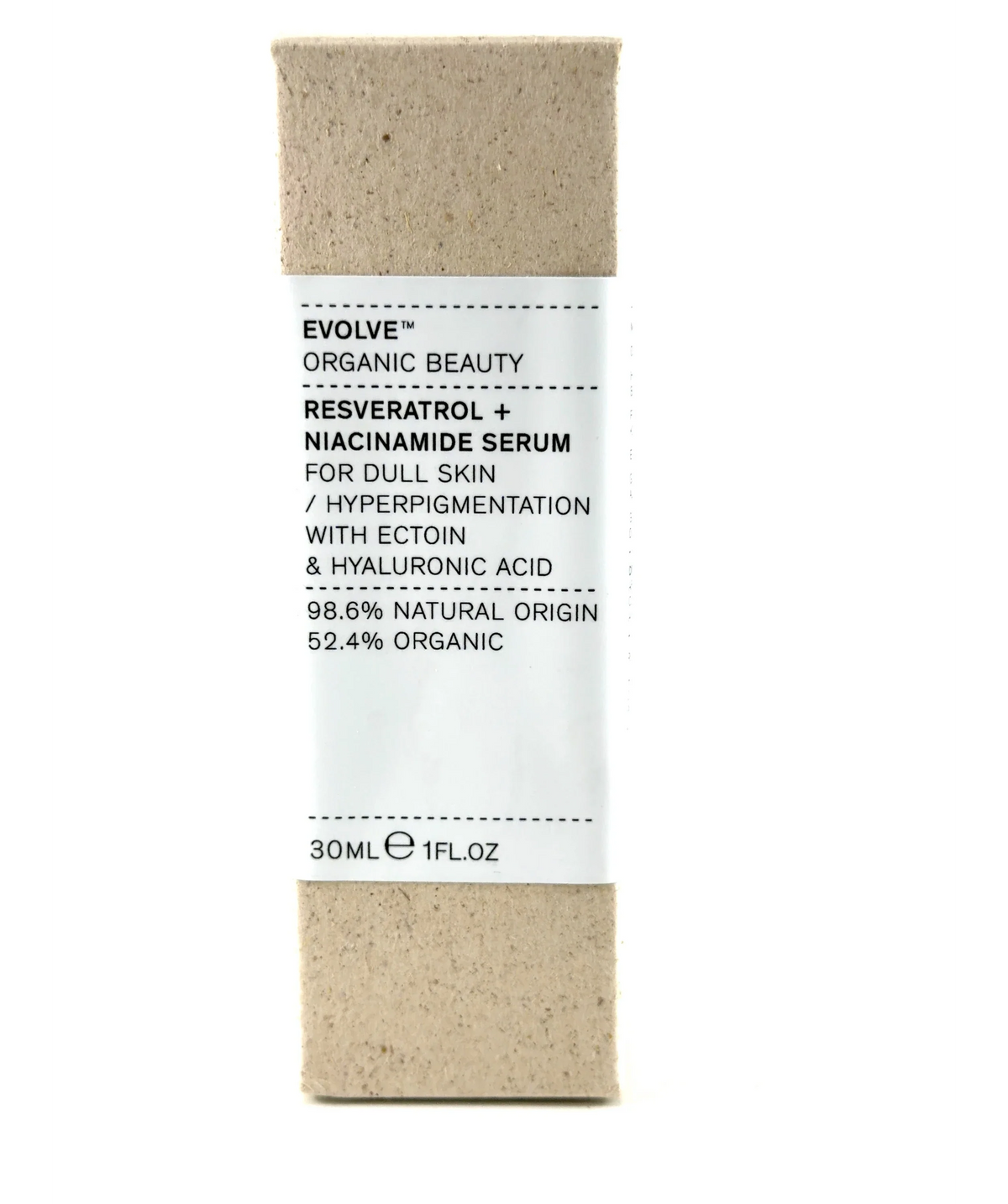 Evolve Organic Beauty Resveratrol + Niacinamide Serum 30ml — Size