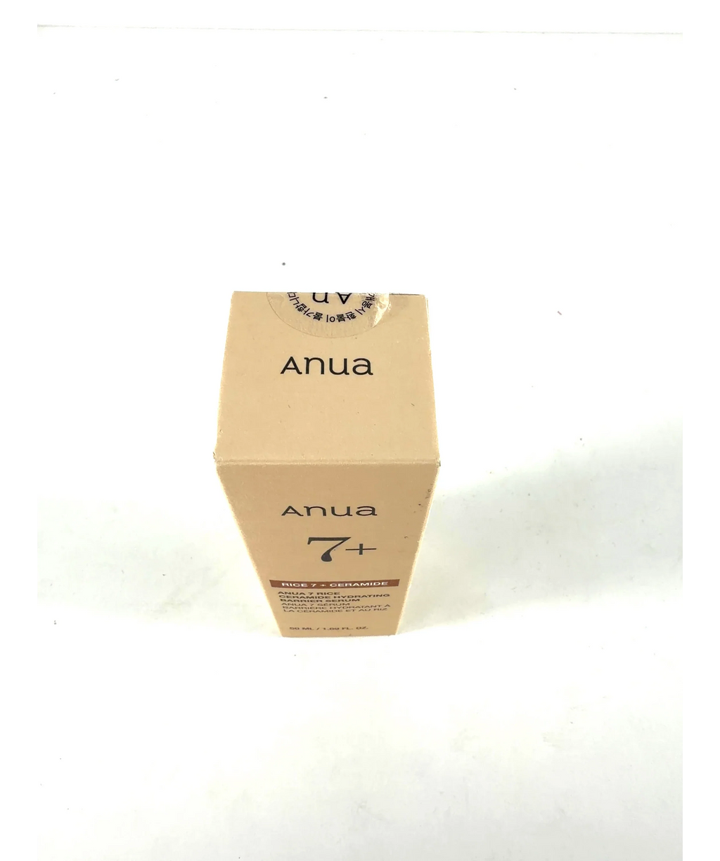 anua 7 Rice Ceramide Hydrating Barrier Serum, size 50ml — label