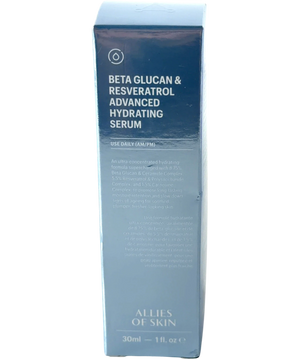 Allies of Skin Beta Glucan & Resveratrol Advanced Hydrating Serum 30ml