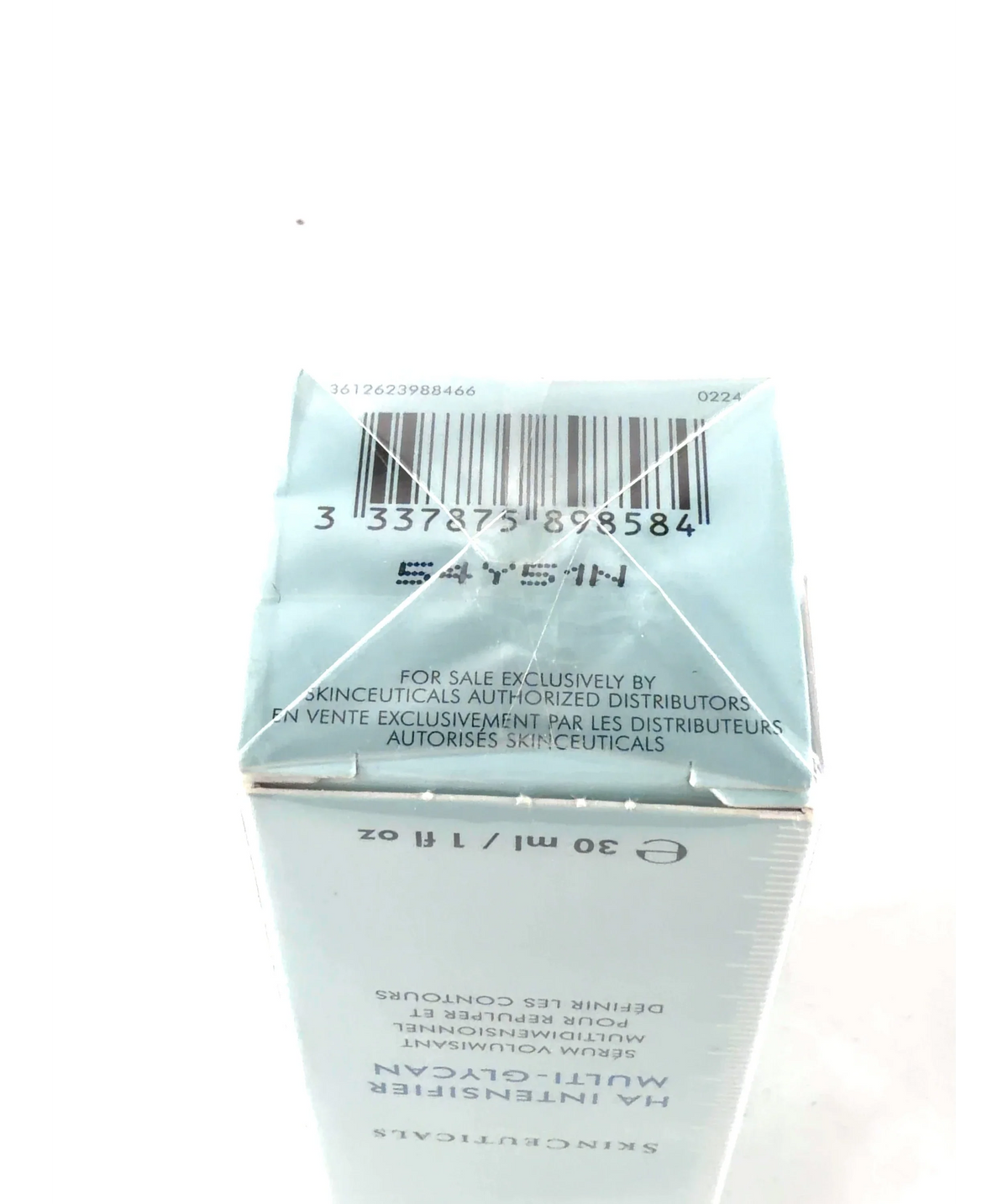 SkinCeuticals HA Intensifier Multi-Glycan Volumizing Serum 30ml — Batch number or expiry date