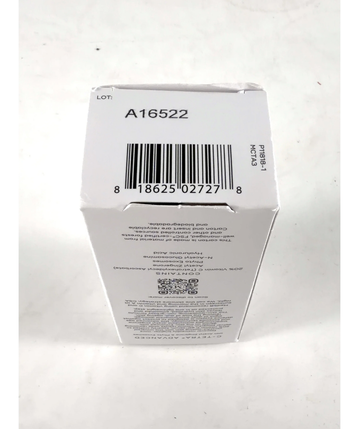 Medik8 Vitamin C Serum 30ml — Batch number or expiry date