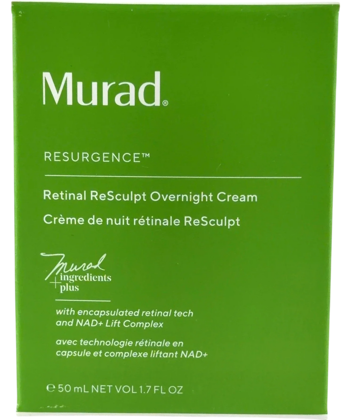 Murad Retinal ReSculpt Overnight Cream, size 50ml — front