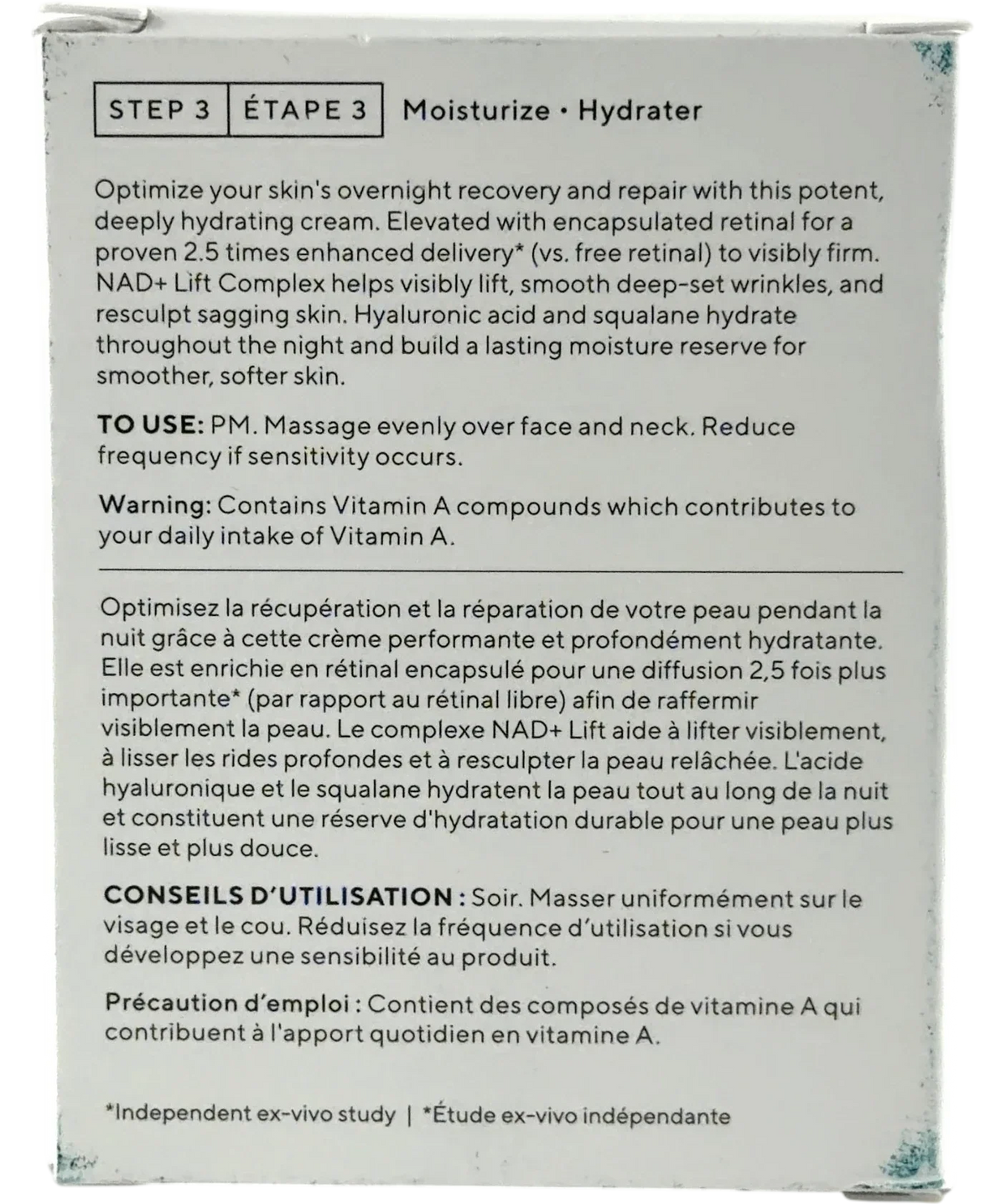 Murad Retinal ReSculpt Overnight Cream 50ml — Back