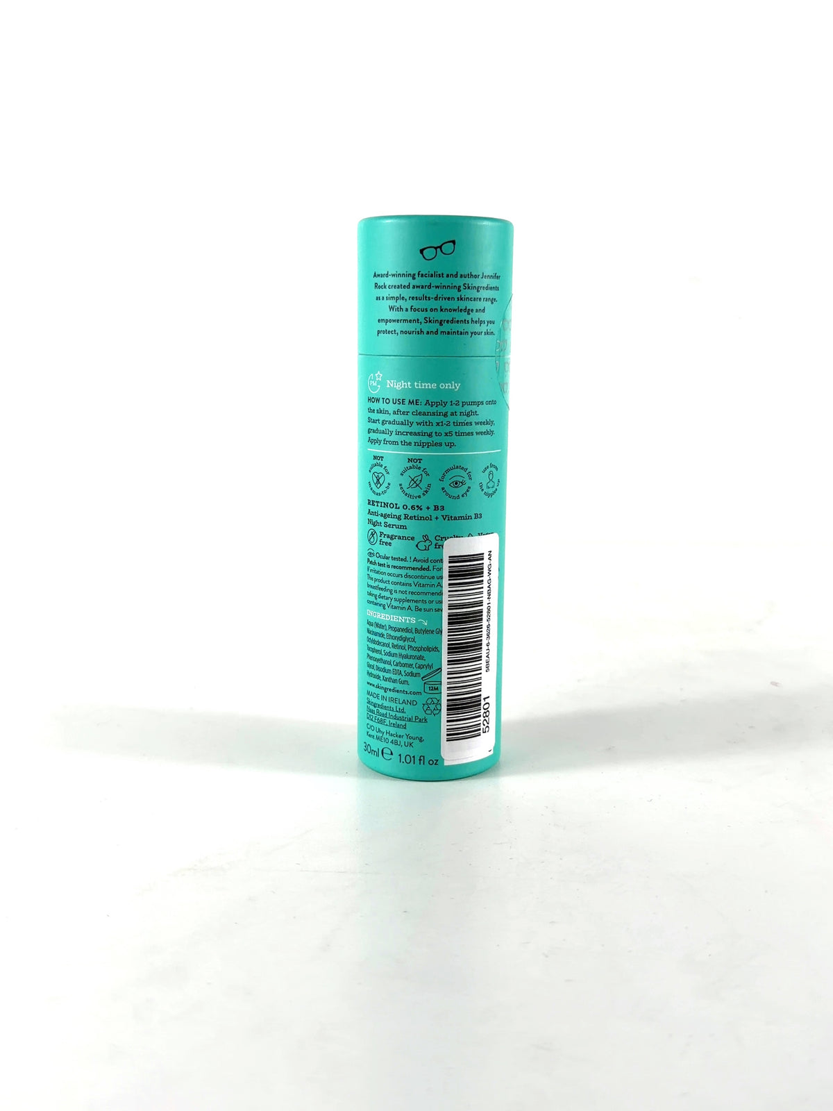 Skin Shade, size 30ml — back