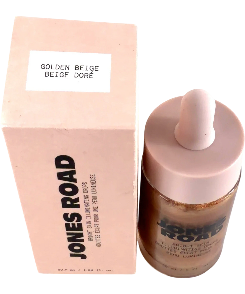 Jones Road Beige Golden Illuminating Drops 30.9ml — Back