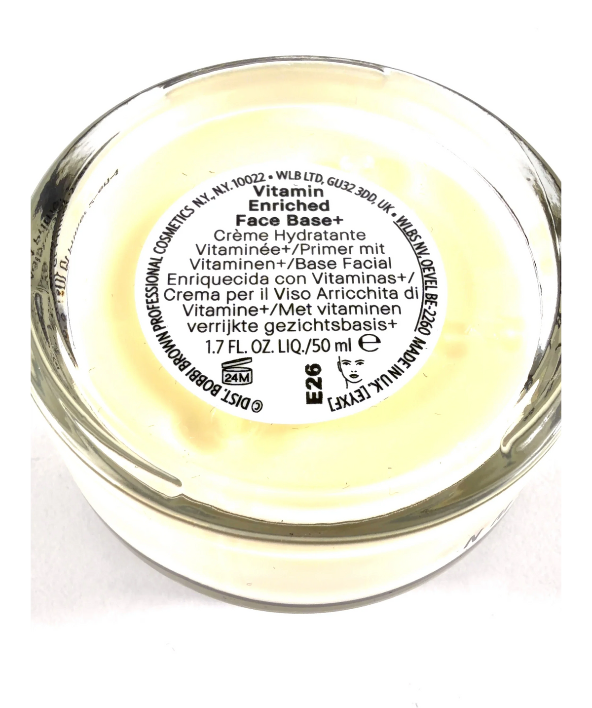 Bobbi Brown Vitamin Enriched Face Base Cream 50ml — Batch number or expiry date