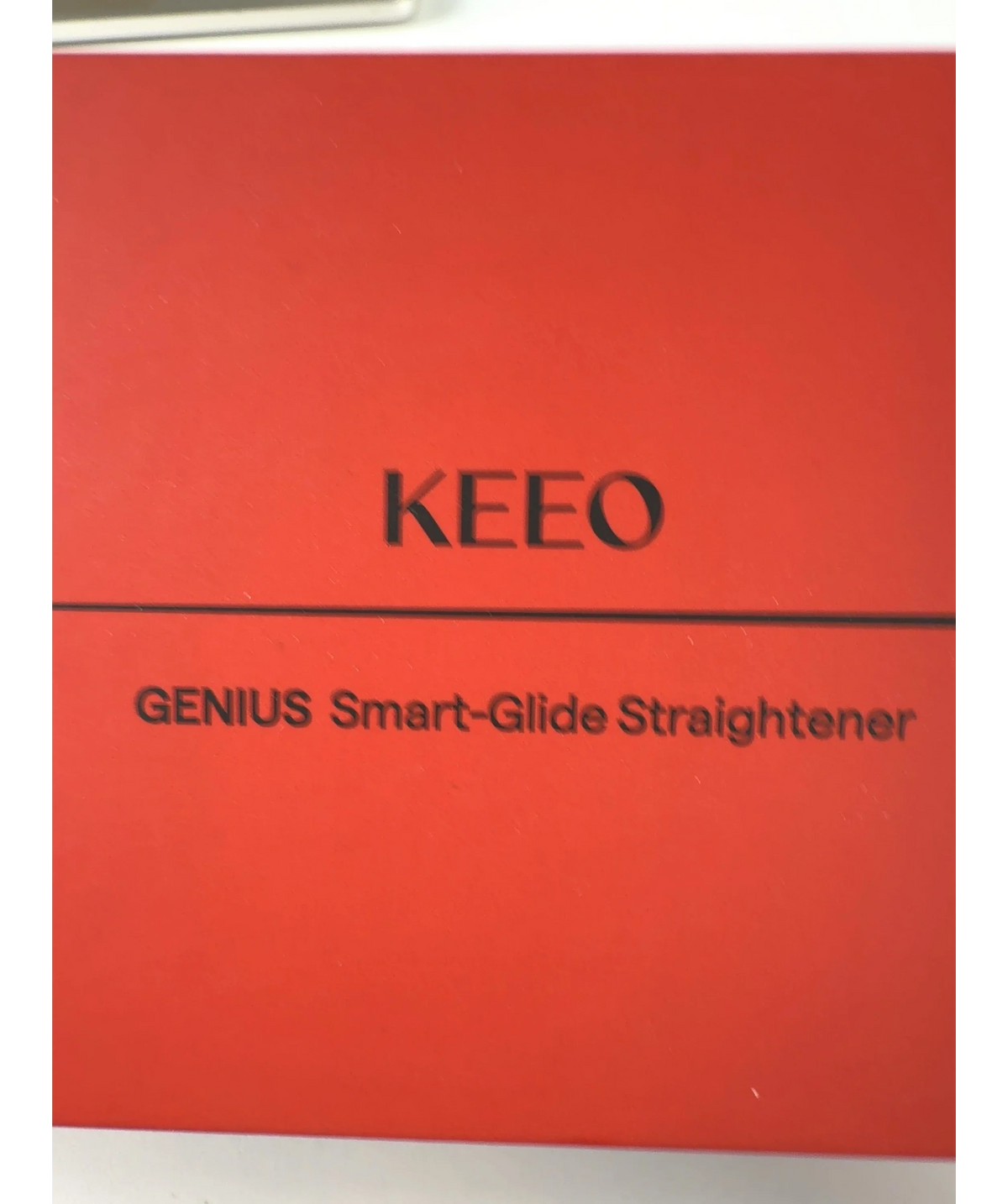 Keeo Black Genius Smart Glide Hair Straightener Black Air Gap — Brand
