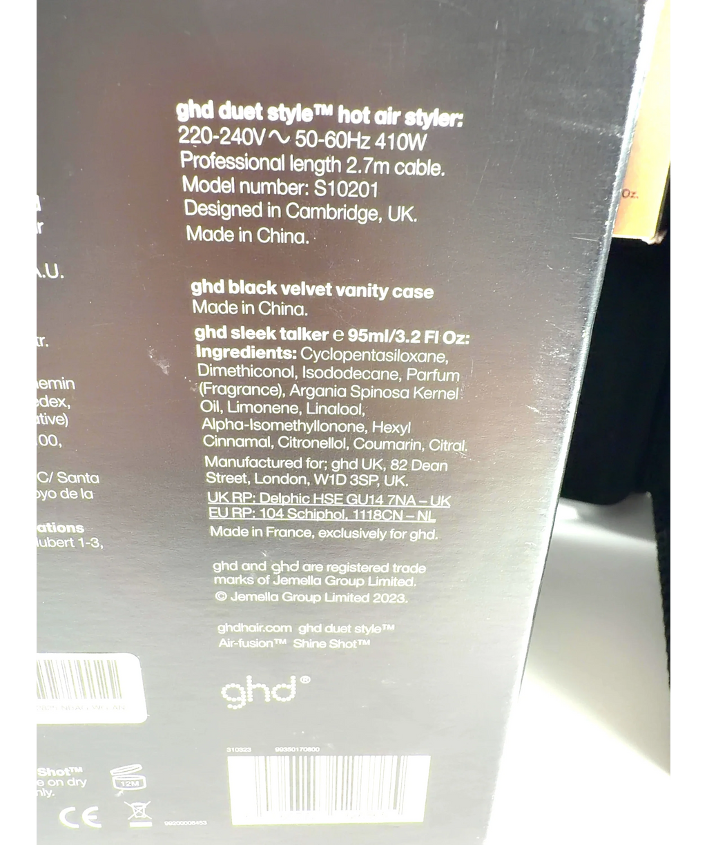 GHD Duet Style Professional 2-in-1 Hot Air Styler Gift Set, size one — fabric detail