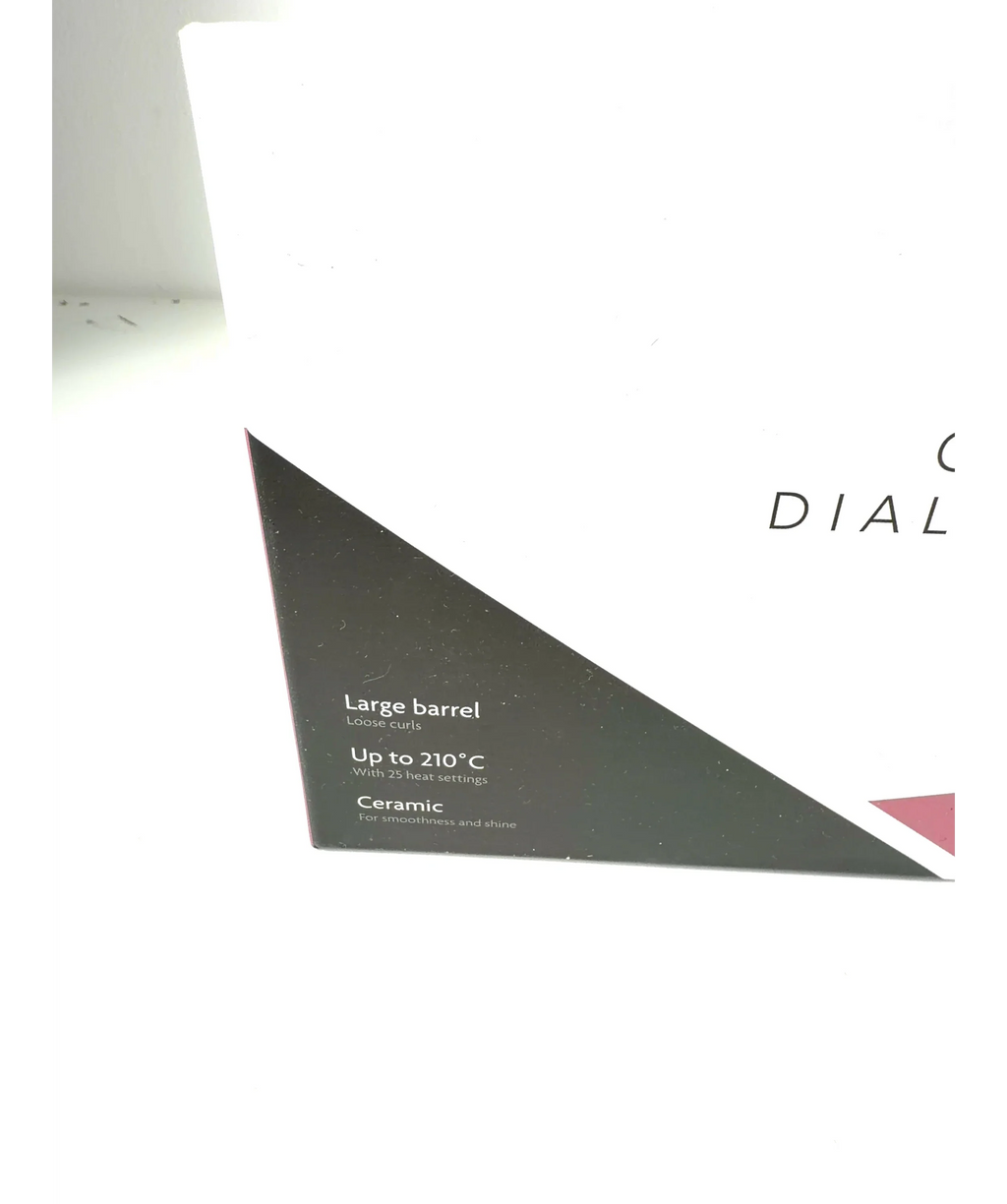 BaByliss Ceramic Dial-A-Heat 32mm Curling Tong — care label