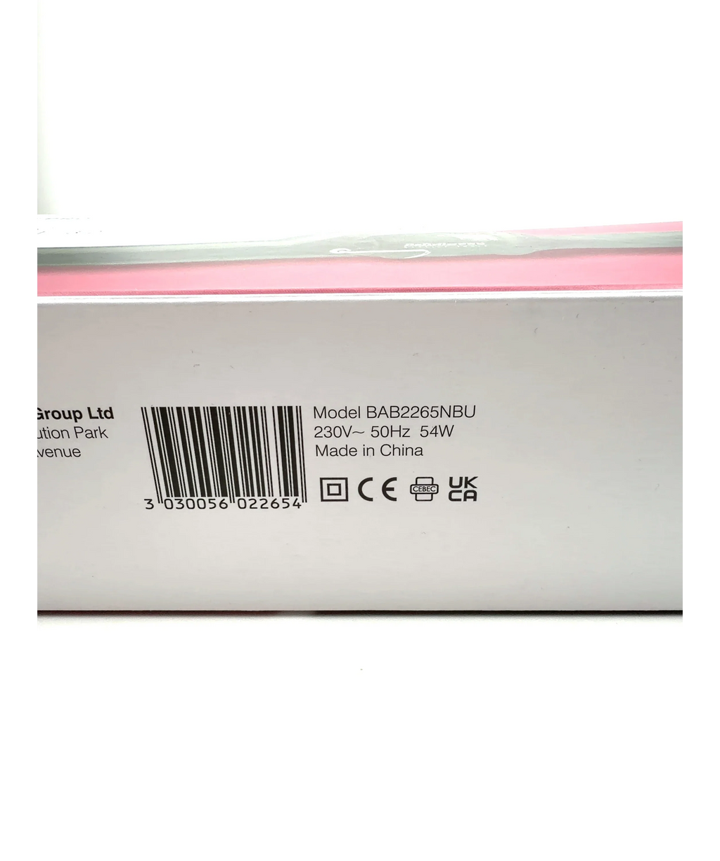 BaByliss Ceramic Dial-A-Heat 32mm Curling Tong — fabric detail