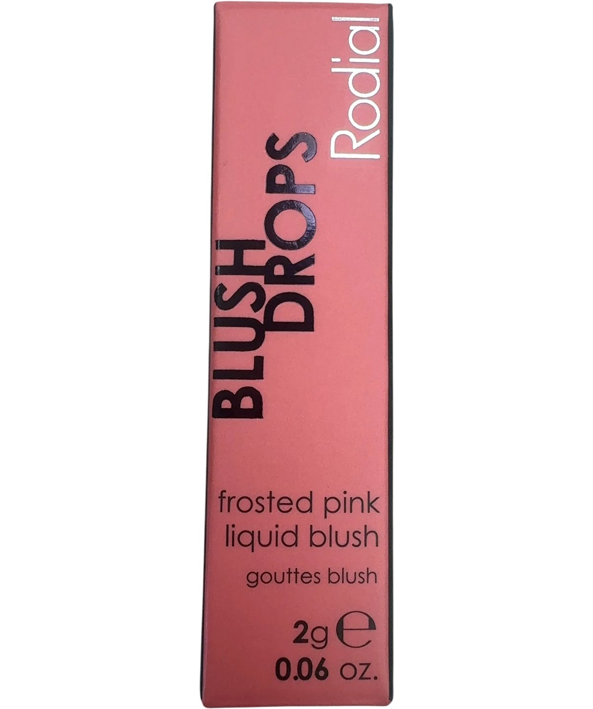Rodial frosted pink Blush Drops Frosted Pink Liquid Blush Mini, size 2g — front