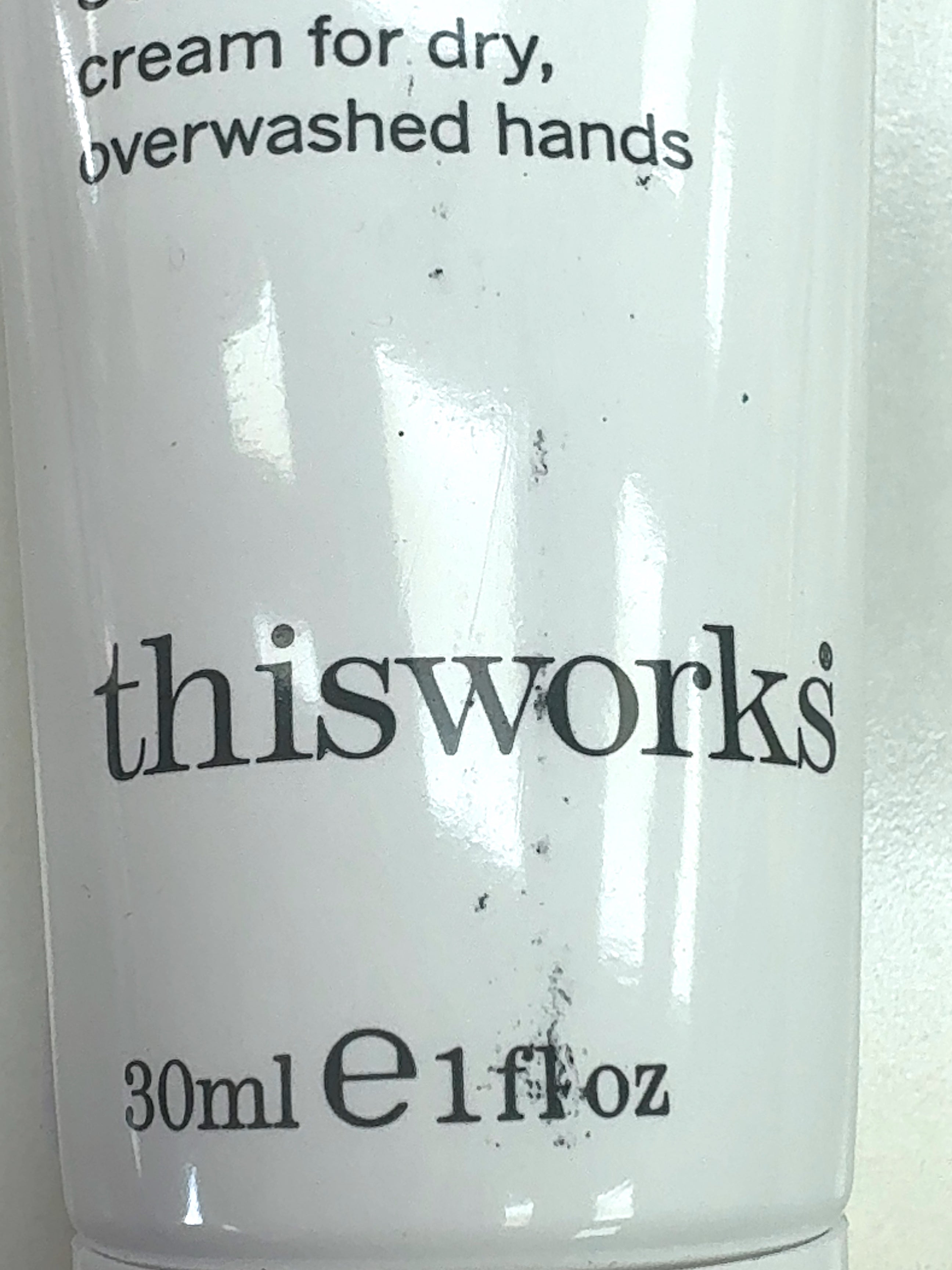 This Works Stress Check Kind Hands, size 30ml — label