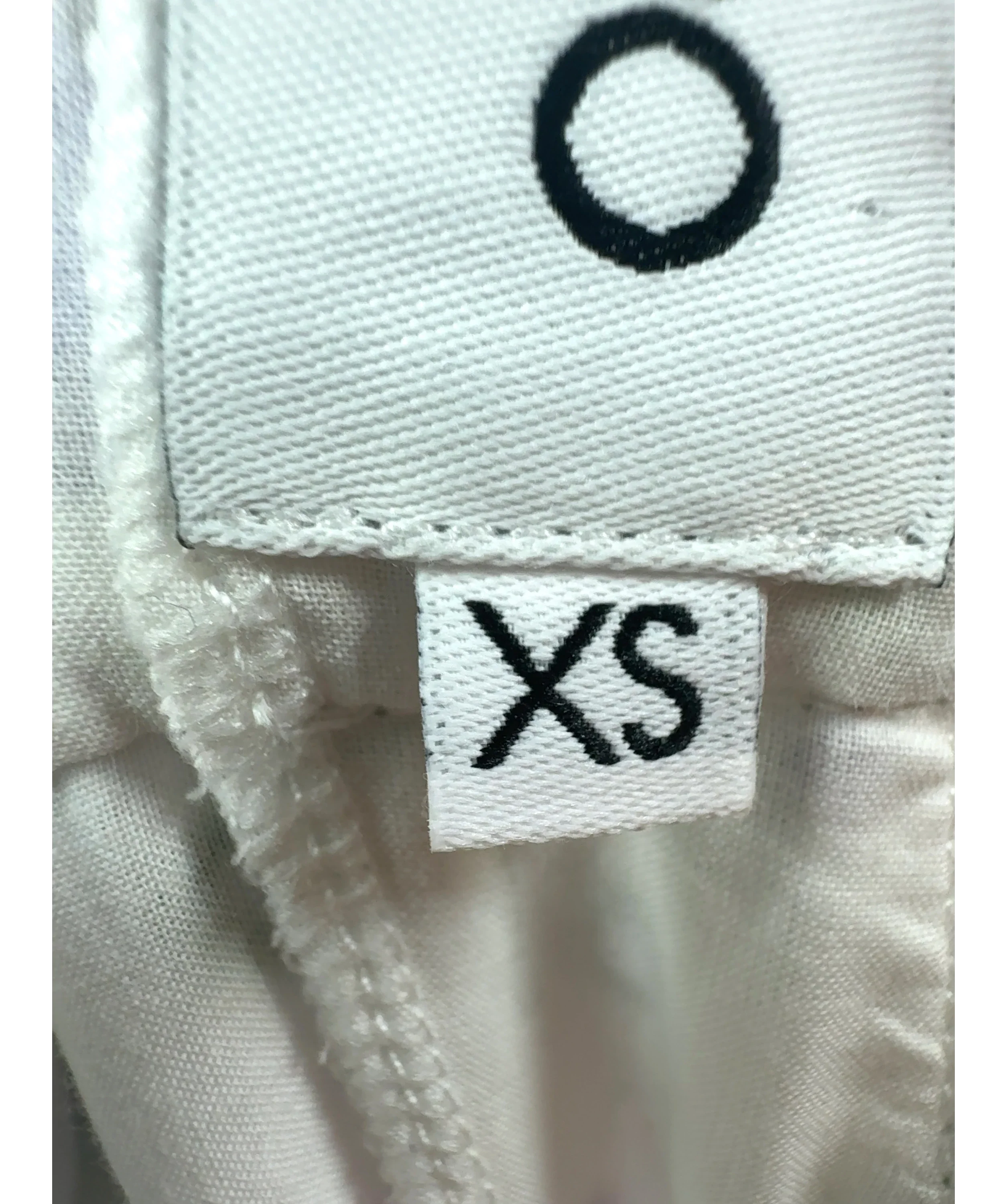 Charo Ruiz White Colour, size UK XS — fabric detail